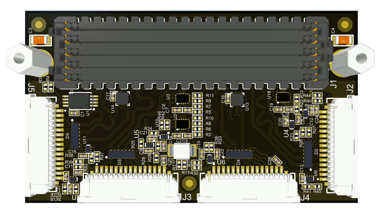 RPi Camera FMC top